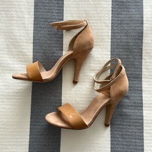 Jeffrey Campbell Sandals Heels Nude Ankle Straps